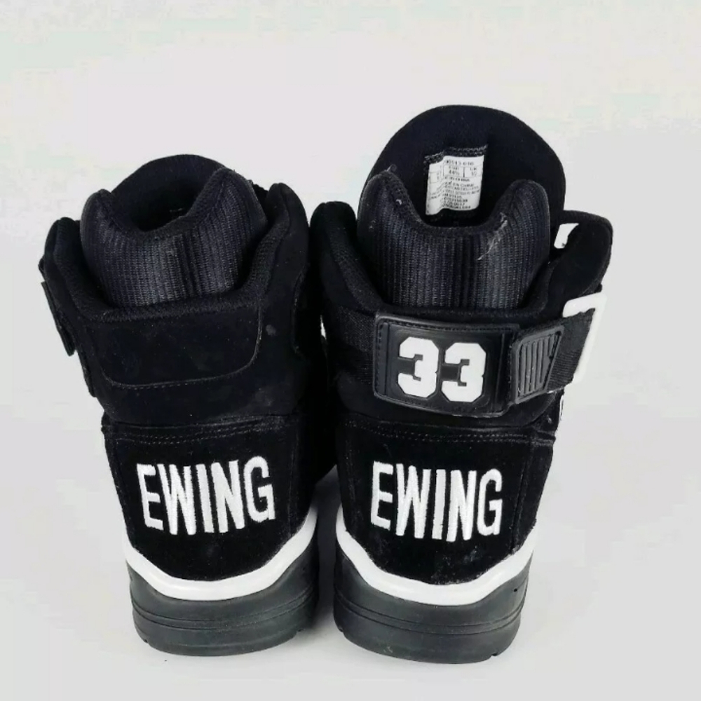 Patrick Ewing 33 Hi Black Suede/Black/White OG 11 - Picture 6 of 6